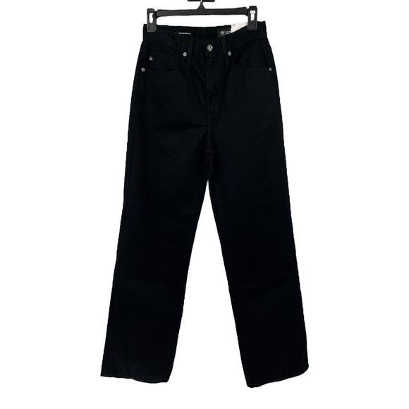 AG Adriano Goldschmied jeans Kora High waist wide leg black size 26 - Picture 1 of 7